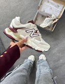 Tênis NB9060 - Branco/Bordô