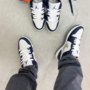 Tênis Air Jordan 1 Low - Azul Marinho