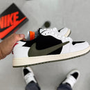 Tênis Travis Scott x Air Jordan 1 Retro Low OG - Olive