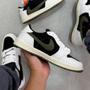 Tênis Travis Scott x Air Jordan 1 Retro Low OG - Olive